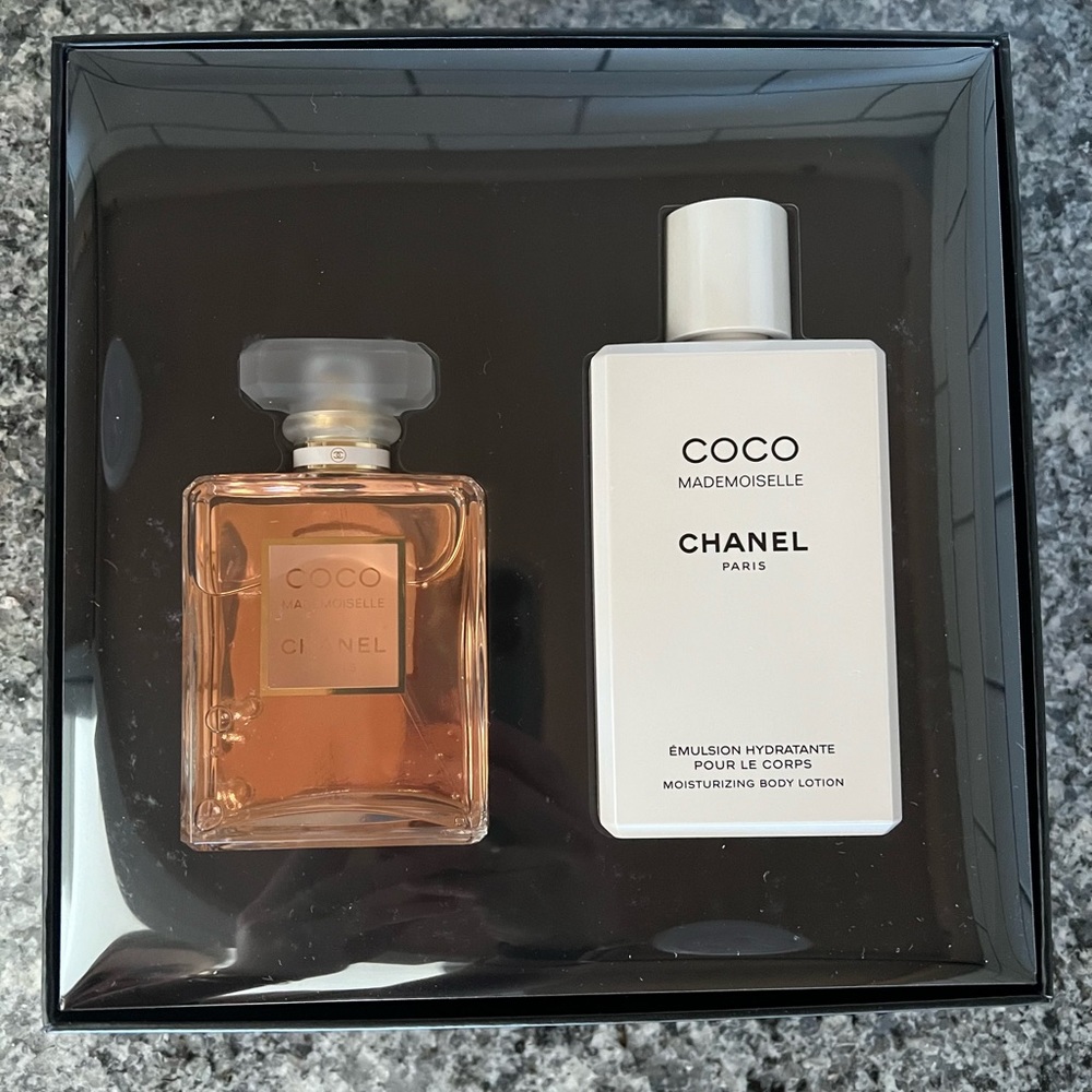 Chanel Mademoiselle Perfume and Body Lotion